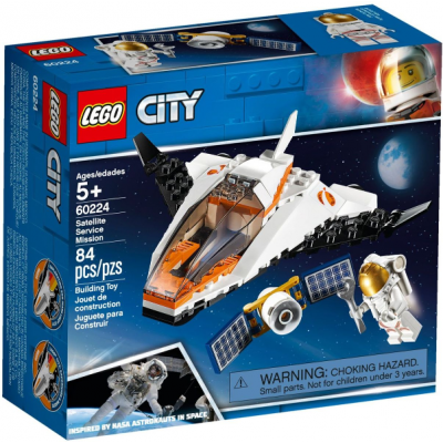 LEGO CITY La mission d'entretien du satellite 2019